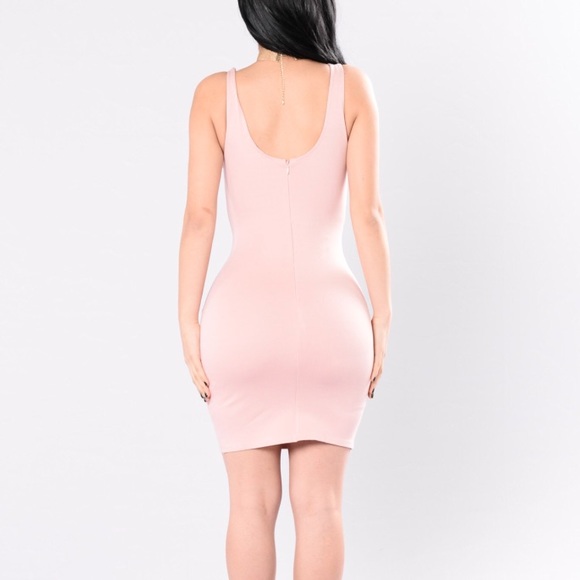 Fashion nova Blush Pink Dress - Picture 3 of 5